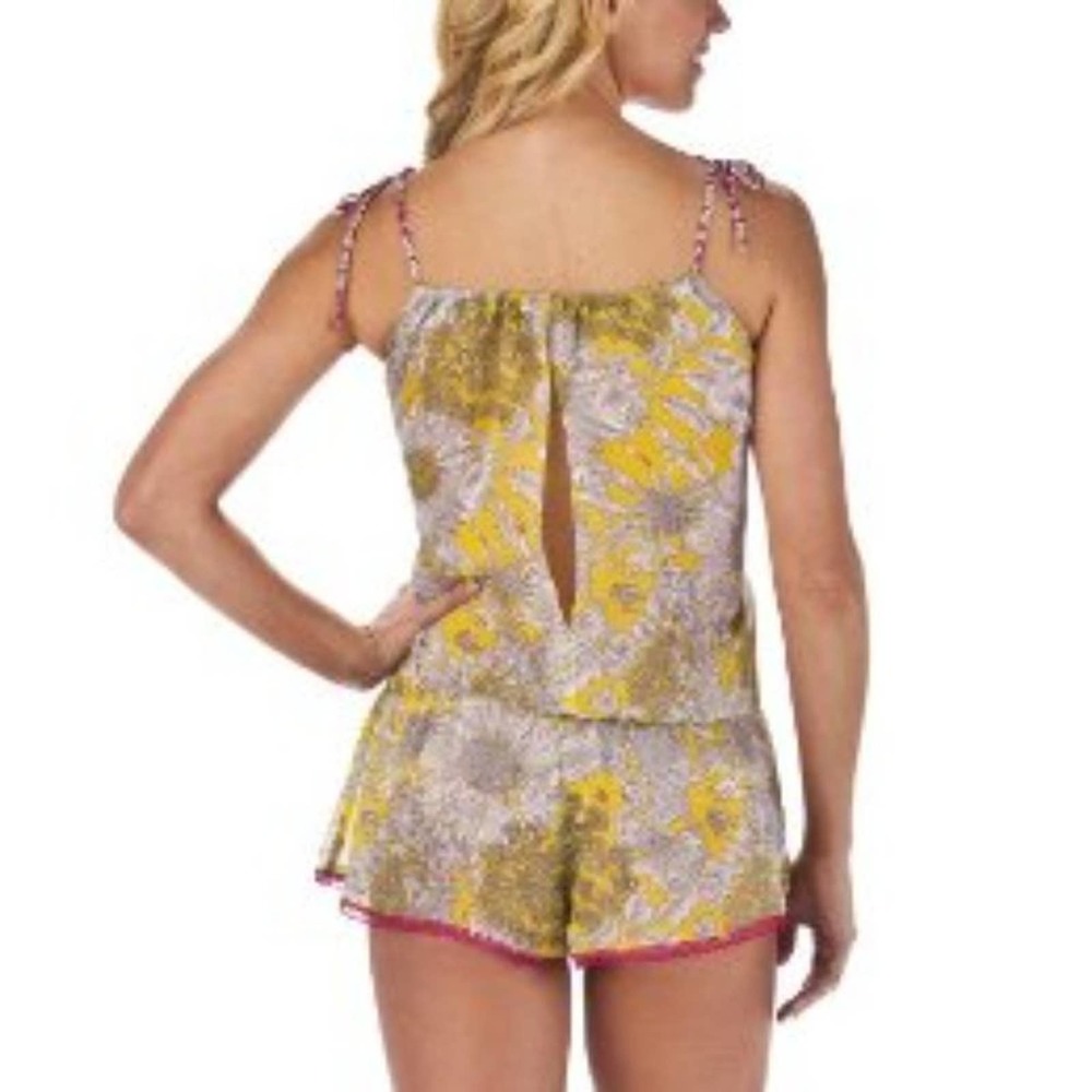 Liberty of London for Target Yellow and Pink Floral Sleepwear Set